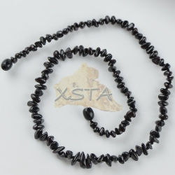 Amber necklace Chips necklace 45cm